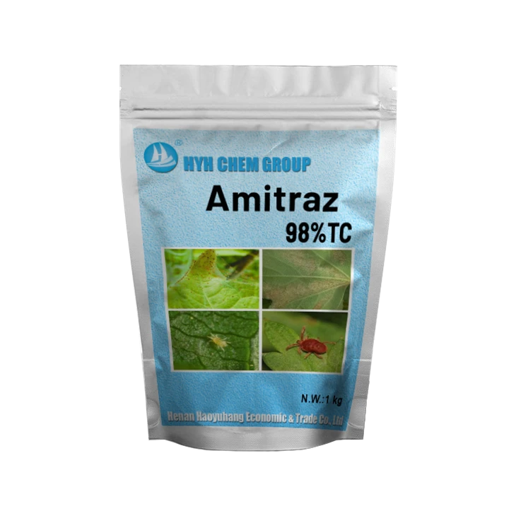 Insecticide Amitraz 98%TC CAS 33089-61-1 manufacturers